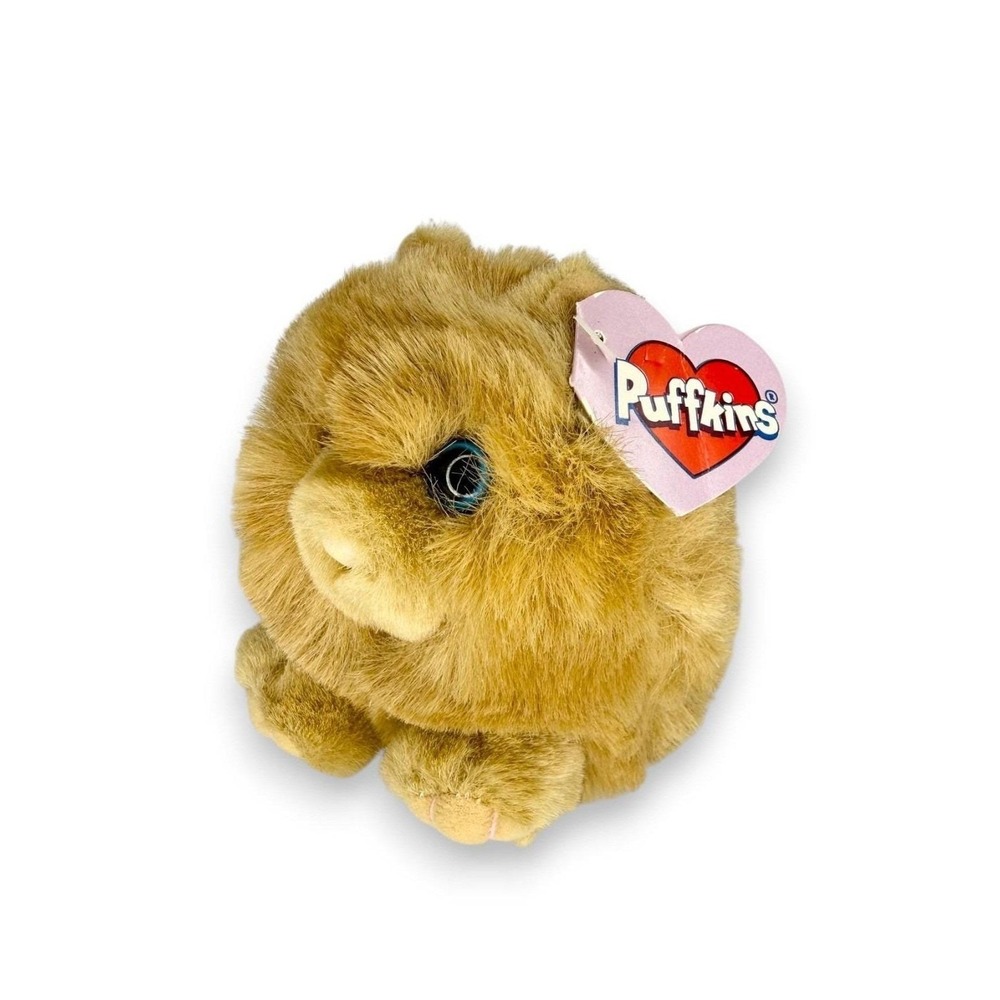 Cinnamon the Cat | Cozy Golden Kitty | Puffkins Collectible Plush